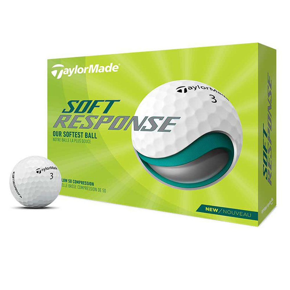 Soft Response Golf Balls (3 Balls Pack) - White